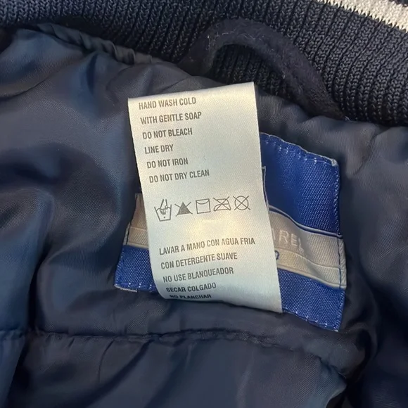 Houston Texans Reebok Jacket Size S (8) / CH (8) Color: Blue RN 67891 - Picture 7 of 15